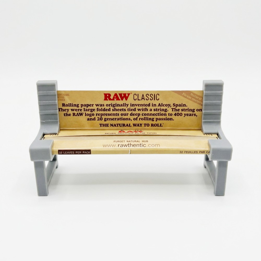 PORTE PAQUET + PAQUET FEUILLE RAW SLIM